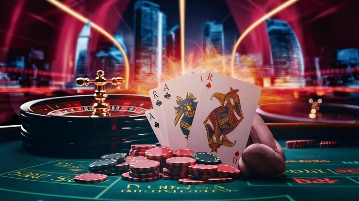 Lucky Neko slot game interface showing five reels and symbol combinations